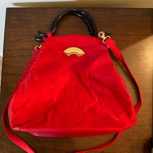 Rare Karl Lagerfeld red crossbody bag. Brand new